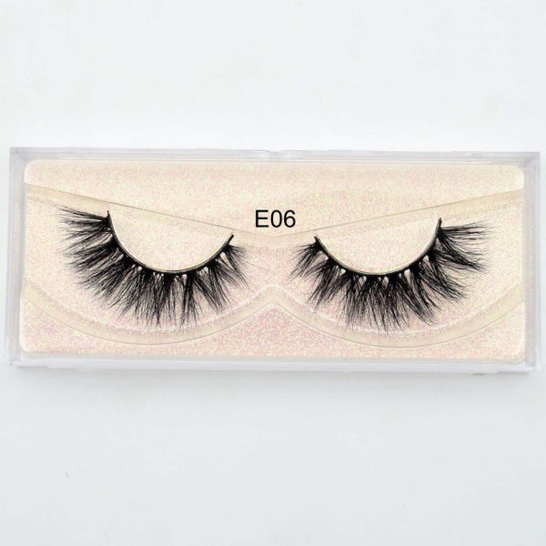 Visofree Mink Lashes 3D Mink Eyelashes 100% Cruelty free Lashes Handmade Reusable Natural Eyelashes Popular False Lashes Makeup