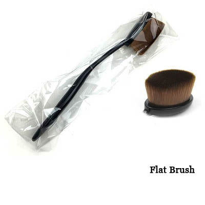 Make up Brush 4 models Toothbrush Oval Shape Conceler Foundation Blush Brush For Women Cosmetics pinceaux maquillage
