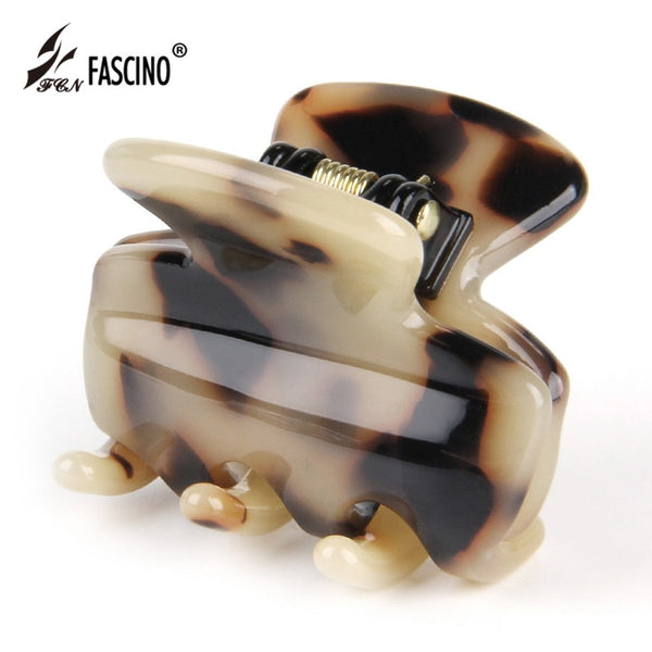 Small Size Hair Crab Beauty Hair Claw Clip Barrette Tiara For Women Girls Acetate Headwear Hair Accessories Hairclip (AG820051)