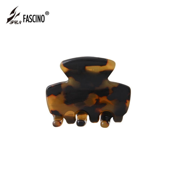 Small Size Hair Crab Beauty Hair Claw Clip Barrette Tiara For Women Girls Acetate Headwear Hair Accessories Hairclip (AG820051)