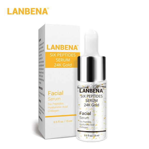 LANBENA Hyaluronic Acid Serum Blackhead Removing Moisturizing Acne Treatment Skin Care Repair Whitening Anti-Aging Winkles 15ml