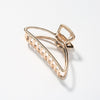 1Pcs Hair Accessories for Women Metal Modern Stylish Hair Claw Hair Clips Bun Pony Tail Holder Washing  Beauty Salon Hair Pin