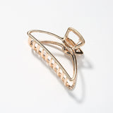 1Pcs Hair Accessories for Women Metal Modern Stylish Hair Claw Hair Clips Bun Pony Tail Holder Washing  Beauty Salon Hair Pin
