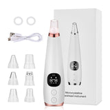 Blackhead Remover Face Deep Cleaner Pore Acne Pimple Removal Vacuum Suction Facial Diamond Beauty Clean Skin Care SPA Tool