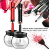10 Seconds Convenient Electric Makeup Brush Dryer Cleaner Silicone Make up Brushes Washing Cleanser Cleaning Tool Machine