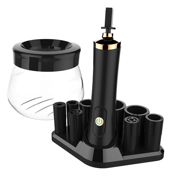 10 Seconds Convenient Electric Makeup Brush Dryer Cleaner Silicone Make up Brushes Washing Cleanser Cleaning Tool Machine