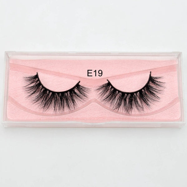 Visofree Mink Lashes 3D Mink Eyelashes 100% Cruelty free Lashes Handmade Reusable Natural Eyelashes Popular False Lashes Makeup