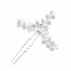 Rose Gold Prom Bride Bridesmaid Hair Accessories Pearl Hair Pin Clip Luxury Crystal Rhinestone Wedding Hairpins Sticks For Women
