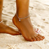 New fashion simple cool summer anklet beach sea star pendant alloy anklet beautiful foot jewelry accessories ns72