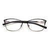 Metal Women Cat Eye Optical Glasses Frame Clear Beautiful Fashion Transparent Grade Armacao De Eyeglasses For Women#TWM7554C1