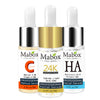Mabox Face Retinol Serum+Six Peptides Serum Facial 24K Gold+Hyaluronic Acid Serum Moisturizing Skin Care Whitening AntiAnging