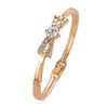 Delicate High Grade Created Crystal Decoration Bracelet Beautiful Women Accessory With Shinning Synthetic Rhinestone