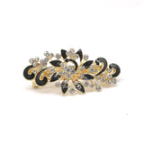 Hair Accessories Hairpins Beautiful Crystal Rhinestone Petal Hair Comb Flower Pin Hair Clip Claws Hairdressing Stylists Headwear