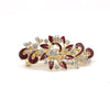 Hair Accessories Hairpins Beautiful Crystal Rhinestone Petal Hair Comb Flower Pin Hair Clip Claws Hairdressing Stylists Headwear