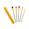 BBL 5pcs Travel Portable Mini Eye Makeup Brushes Set Smudge Eyeshadow Eyeliner Eyebrow Brush Lip Make Up Brush kit Professional