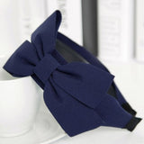 Hot Antiskid Wave stripe Girls Headband For Women Wide Big Bow Beautiful 2018 New Arrival Hair Accessories