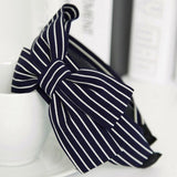 Hot Antiskid Wave stripe Girls Headband For Women Wide Big Bow Beautiful 2018 New Arrival Hair Accessories