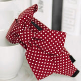 Hot Antiskid Wave stripe Girls Headband For Women Wide Big Bow Beautiful 2018 New Arrival Hair Accessories