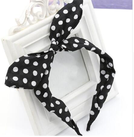 Hot Antiskid Wave stripe Girls Headband For Women Wide Big Bow Beautiful 2018 New Arrival Hair Accessories