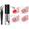 LILYCUTE 5ml White Peel Off Liquid Tape Odor-free Nail Edge Skin Care Cold-resistant Nail Art Gel Varnish Manicure Tool