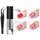 LILYCUTE 5ml White Peel Off Liquid Tape Odor-free Nail Edge Skin Care Cold-resistant Nail Art Gel Varnish Manicure Tool